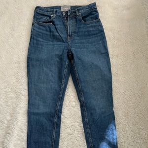 Everlane high waist straight ankle 28